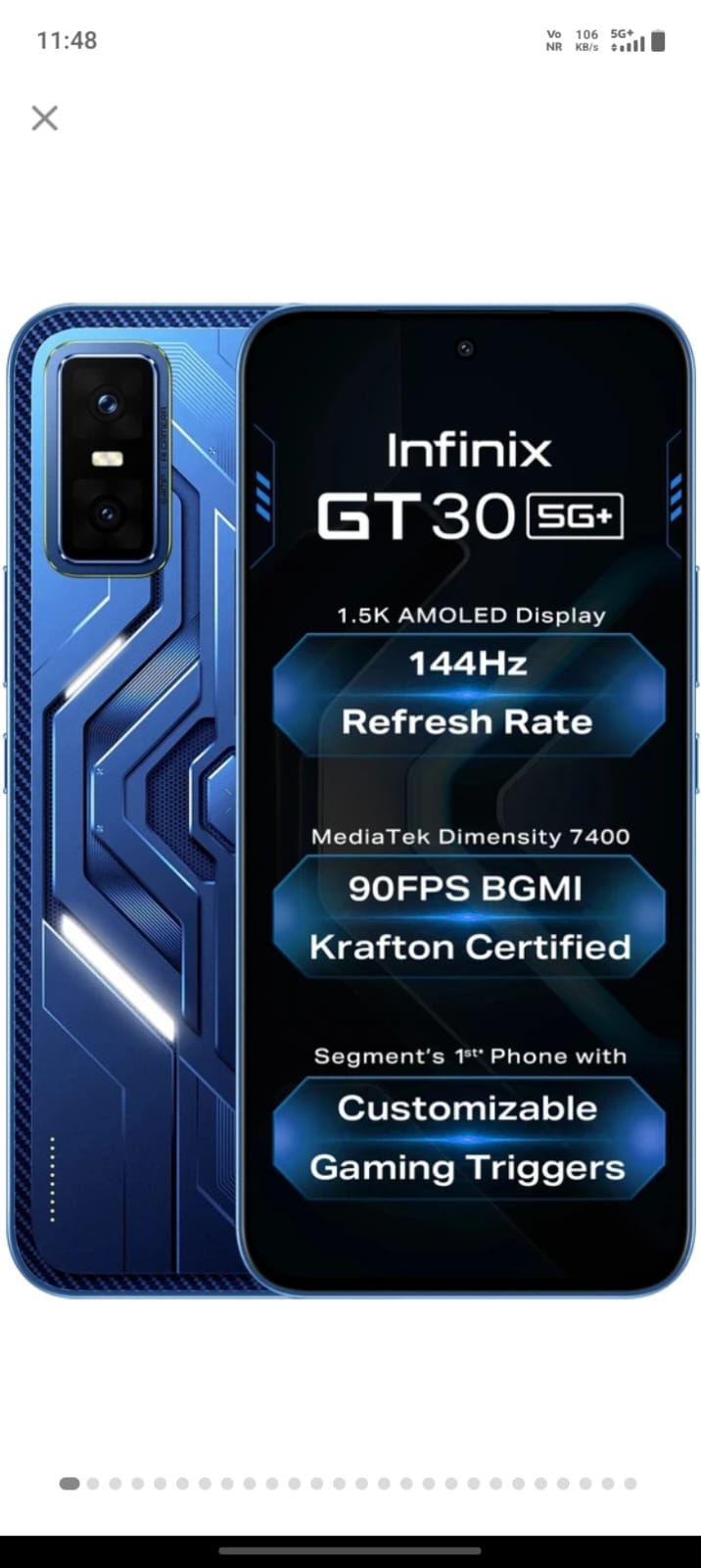 Infinix GT 30 5G